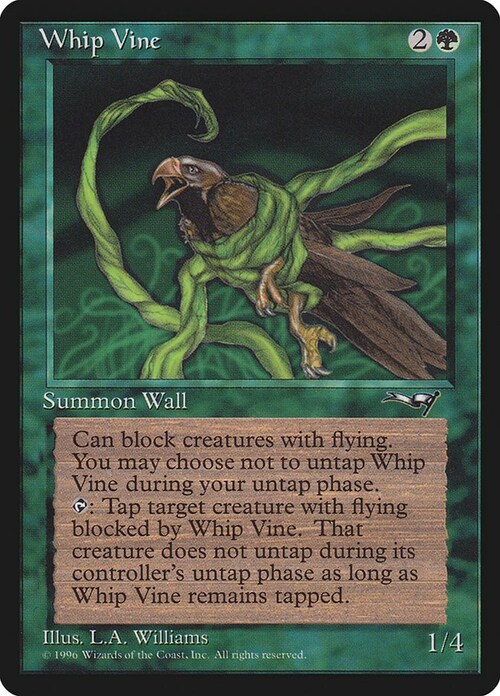 Whip Vine Card Front