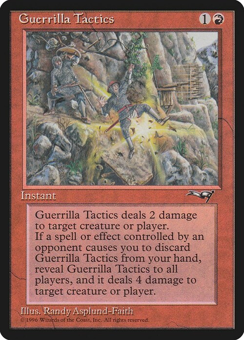 Guerrilla Tactics Card Front