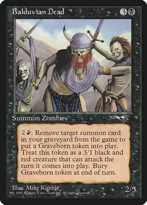 Balduvian Dead Card Front