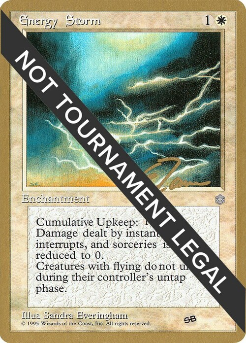 Energy Storm Card Front