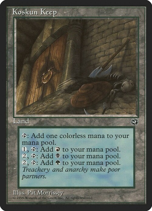 Koskun Keep Card Front