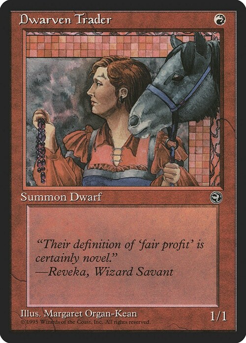 Dwarven Trader Card Front