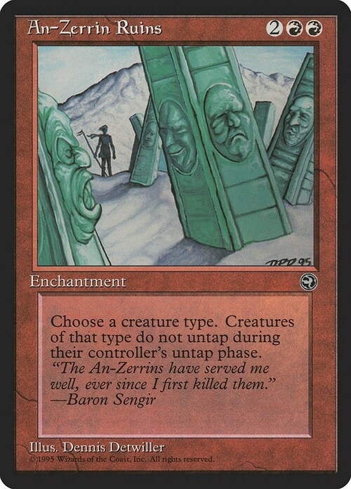 An-Zerrin Ruins Card Front