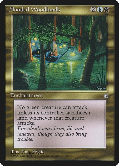 Flooded Woodlands Card Front