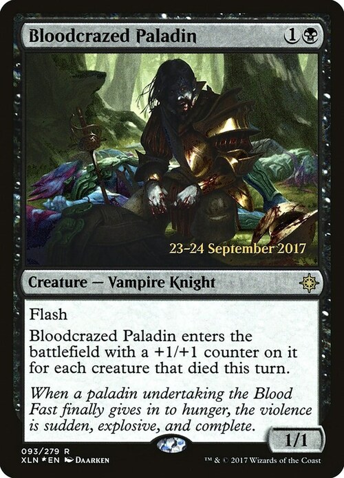 Bloodcrazed Paladin Card Front