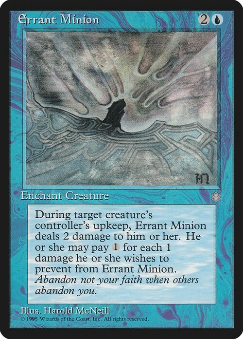 Errant Minion Card Front