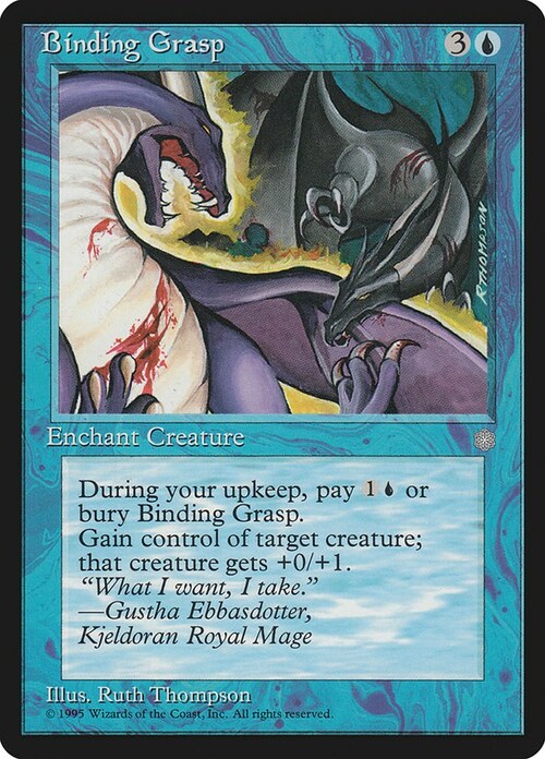 Binding Grasp Card Front