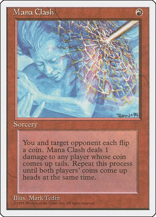 Mana Clash Card Front