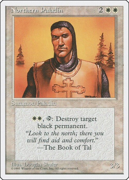 Northern Paladin Card Front