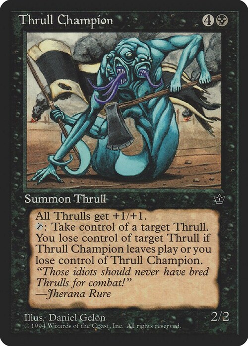 Thrull Champion Card Front