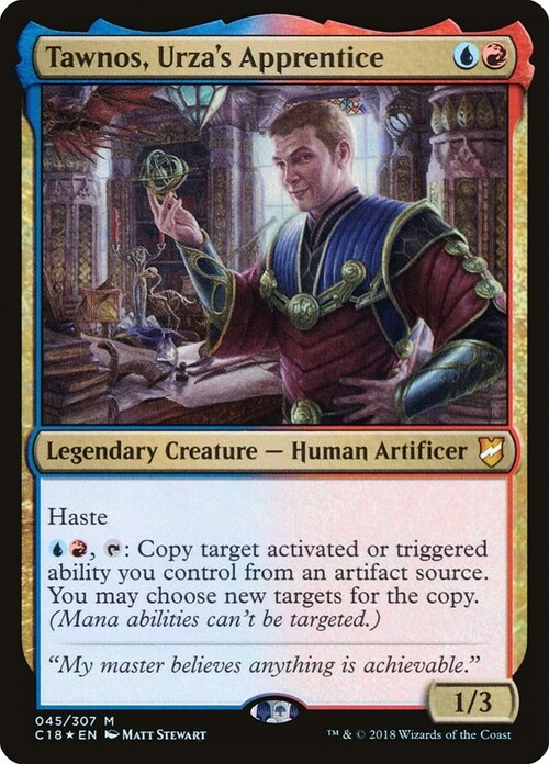 Tawnos, Urza's Apprentice Card Front