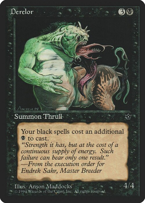 Derelor Card Front