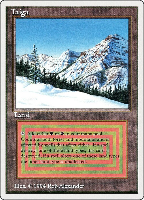 Taiga Card Front