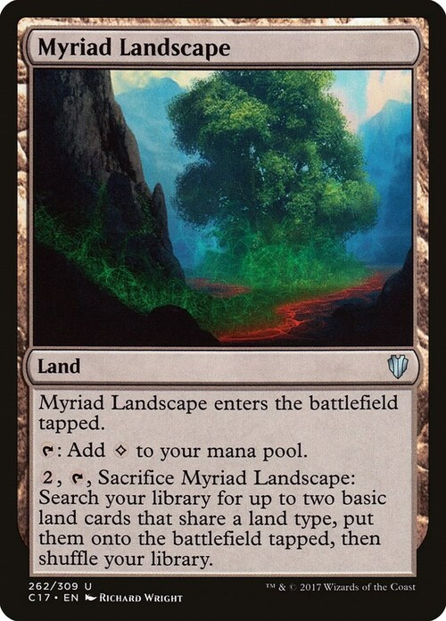 Myriad Landscape Card Front