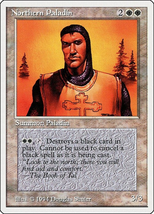 Northern Paladin Card Front