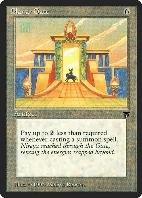 Planar Gate Card Front