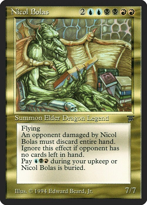 Nicol Bolas Card Front