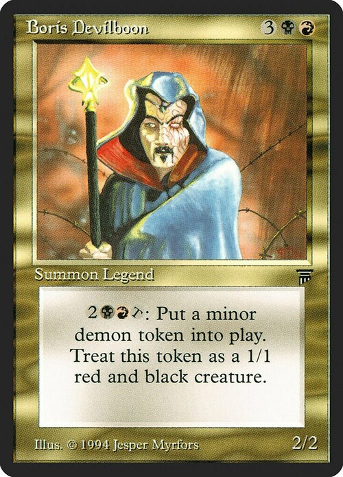 Boris Devilboon Card Front