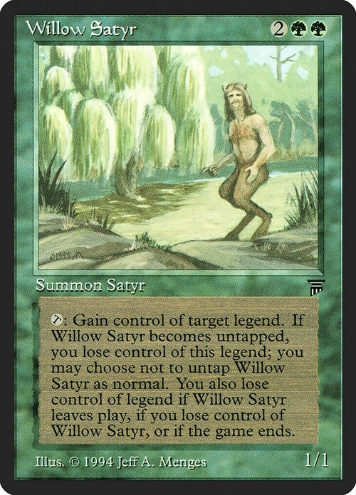 Willow Satyr Card Front