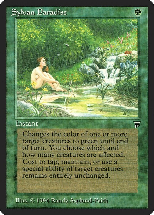 Sylvan Paradise Card Front