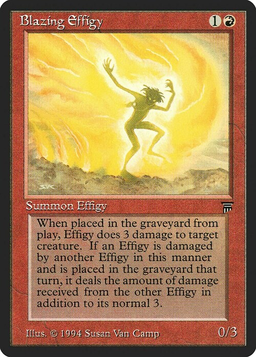 Blazing Effigy Card Front