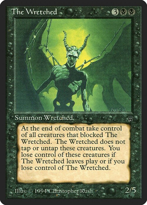 The Wretched Card Front