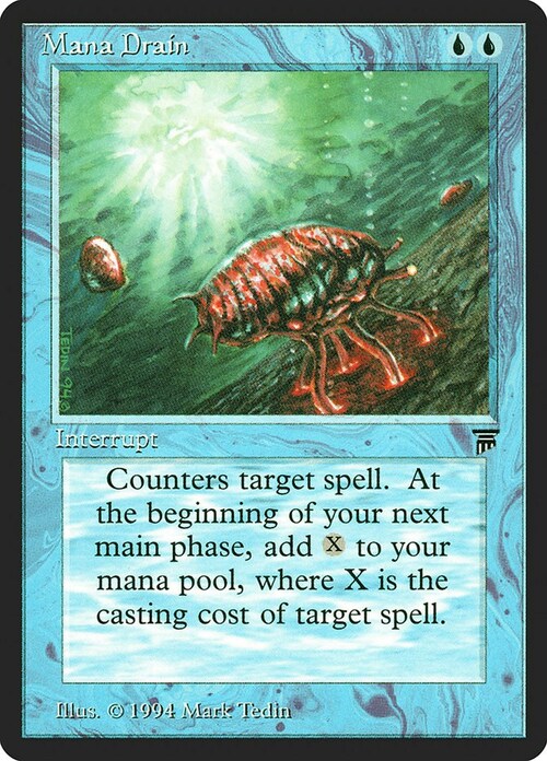 Mana Drain Card Front