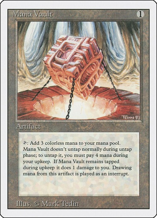 Mana Vault Card Front