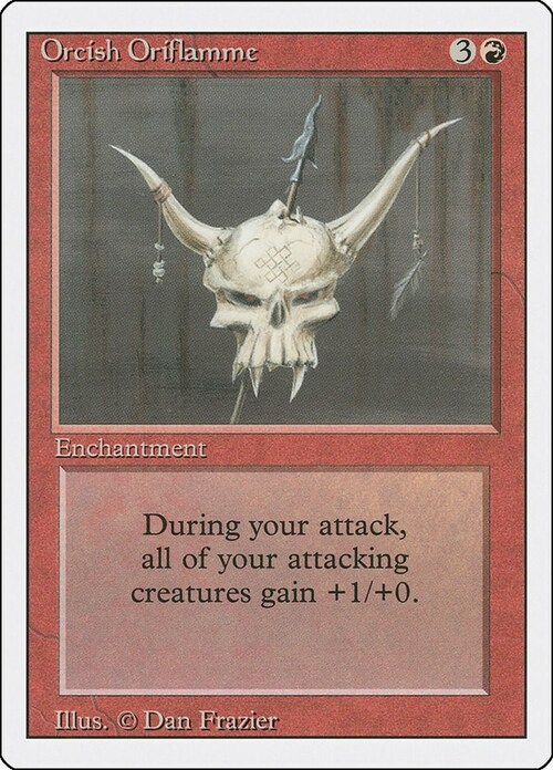 Orcish Oriflamme Card Front