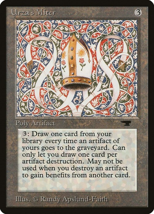 Urza's Miter Card Front