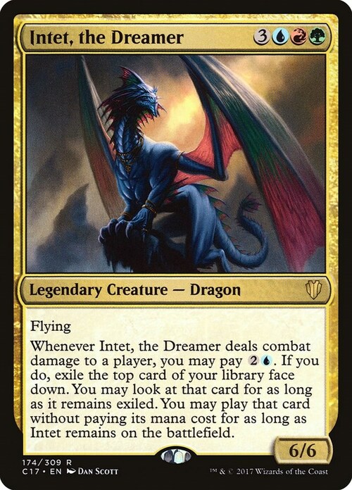 Intet, the Dreamer Card Front