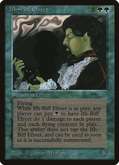 Ifh-Bíff Efreet Card Front