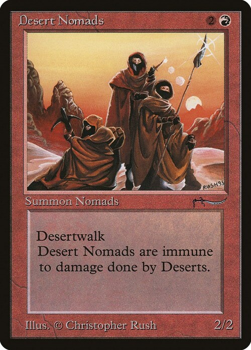 Desert Nomads Card Front