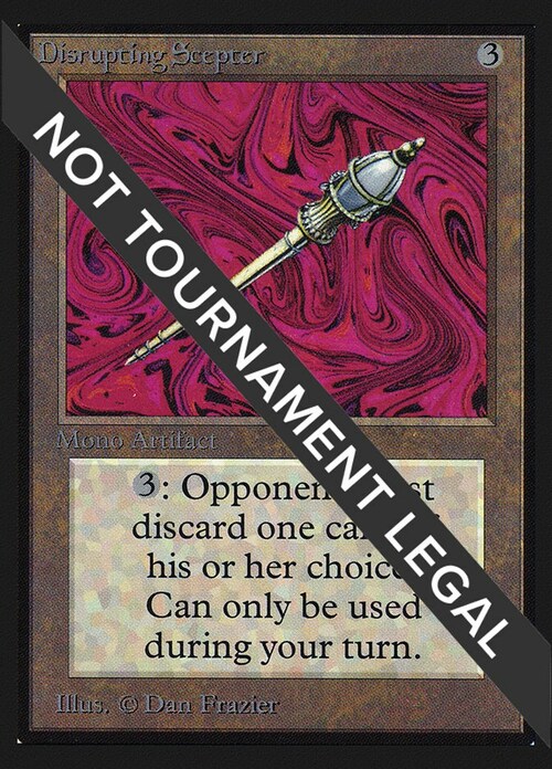 Disrupting Scepter Card Front