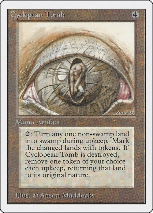 Cyclopean Tomb Card Front