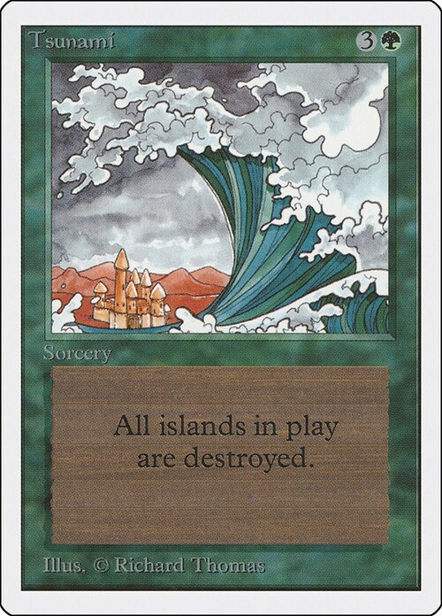 Tsunami Card Front