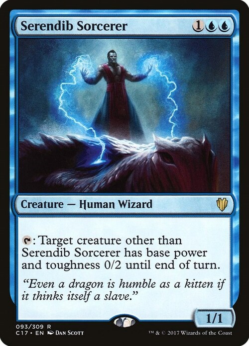 Serendib Sorcerer Card Front