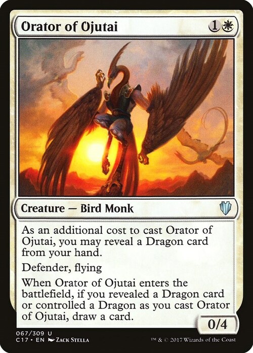 Orator of Ojutai Card Front