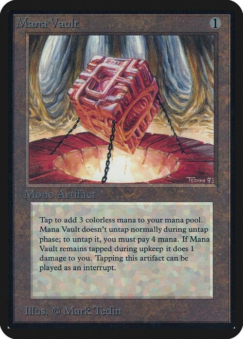 Mana Vault Card Front