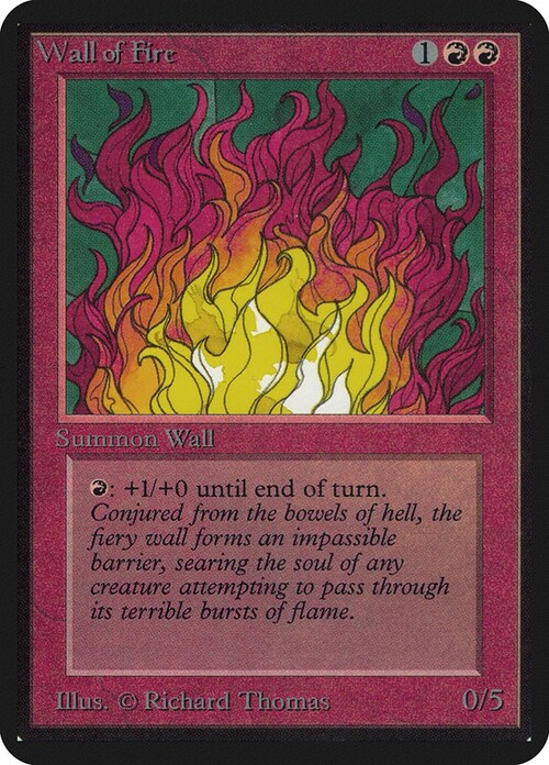 Wall of Fire Card Front