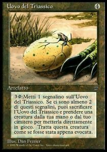 Triassic Egg Card Front