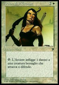 D'Avenant Archer Card Front