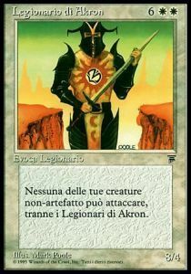 Akron Legionnaire Card Front