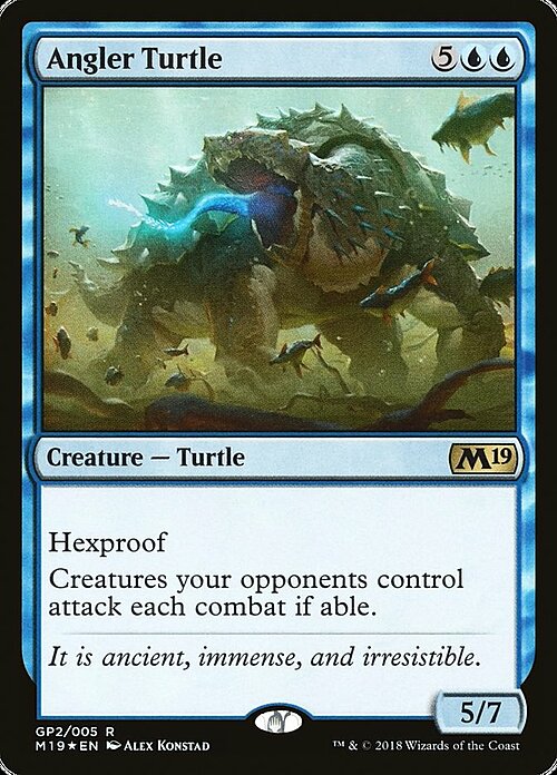 Angler Turtle Card Front