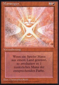 Mana Flare Card Front