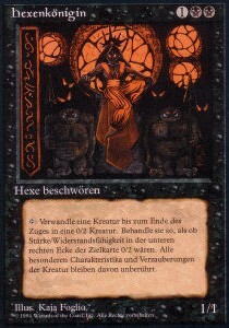 Sorceress Queen Card Front