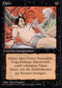 Sacrifice Card Front