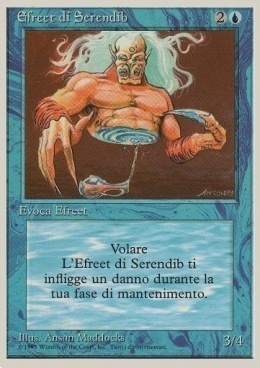 Serendib Efreet Card Front