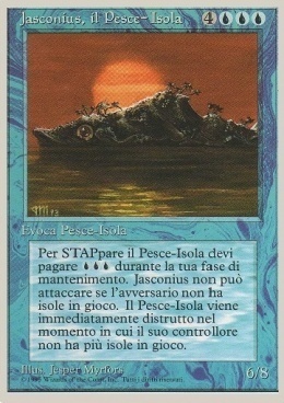 Island Fish Jasconius Card Front