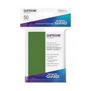 50 Ultimate Guard Supreme UX Sleeves (Green)